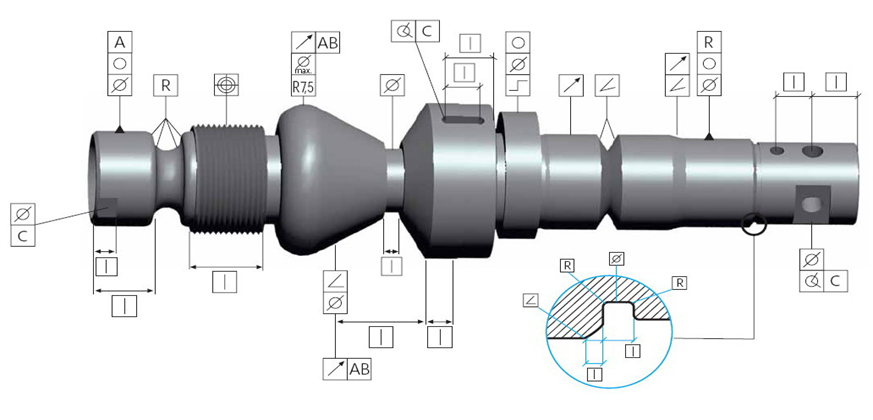 德國業納Jenoptik集團Opticline軸類光學機在螺紋領域的應用案例